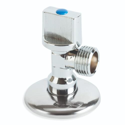 An image of the Flowflex 1/2" x 1/2" Chrome Angle Valve, product code: AV106