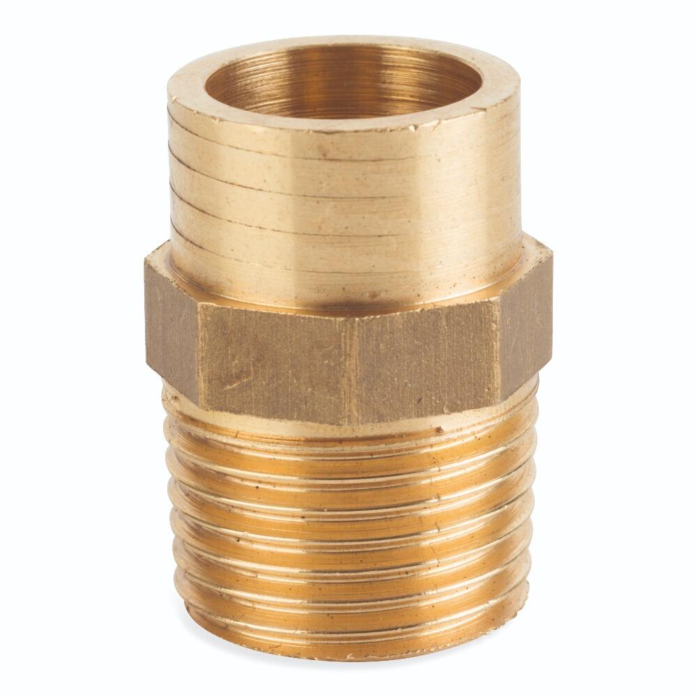 An image of the Flowflex End Feed Male Straight Tapered Adaptor, product code: B020