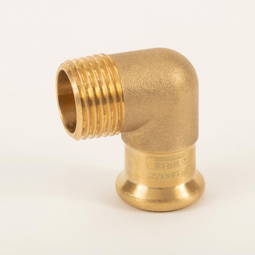 An image of the Flowflex Copper Press Male Elbow, product code: 6092GM