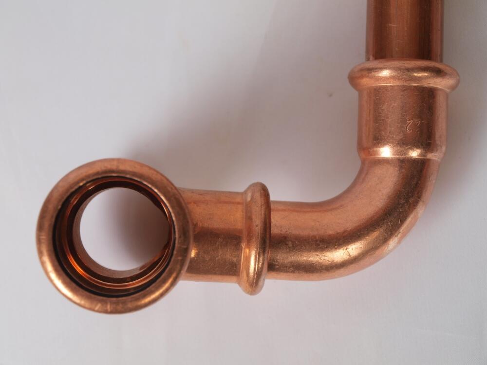 Image showing a M Profile Copper Press Fitting